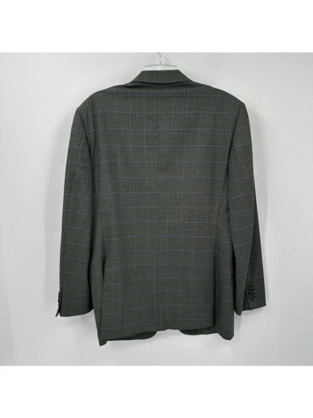ERMENEGILDO ZEGNA NEIMAN MARCUS jacket blazer 40L plaid quiet luxury business